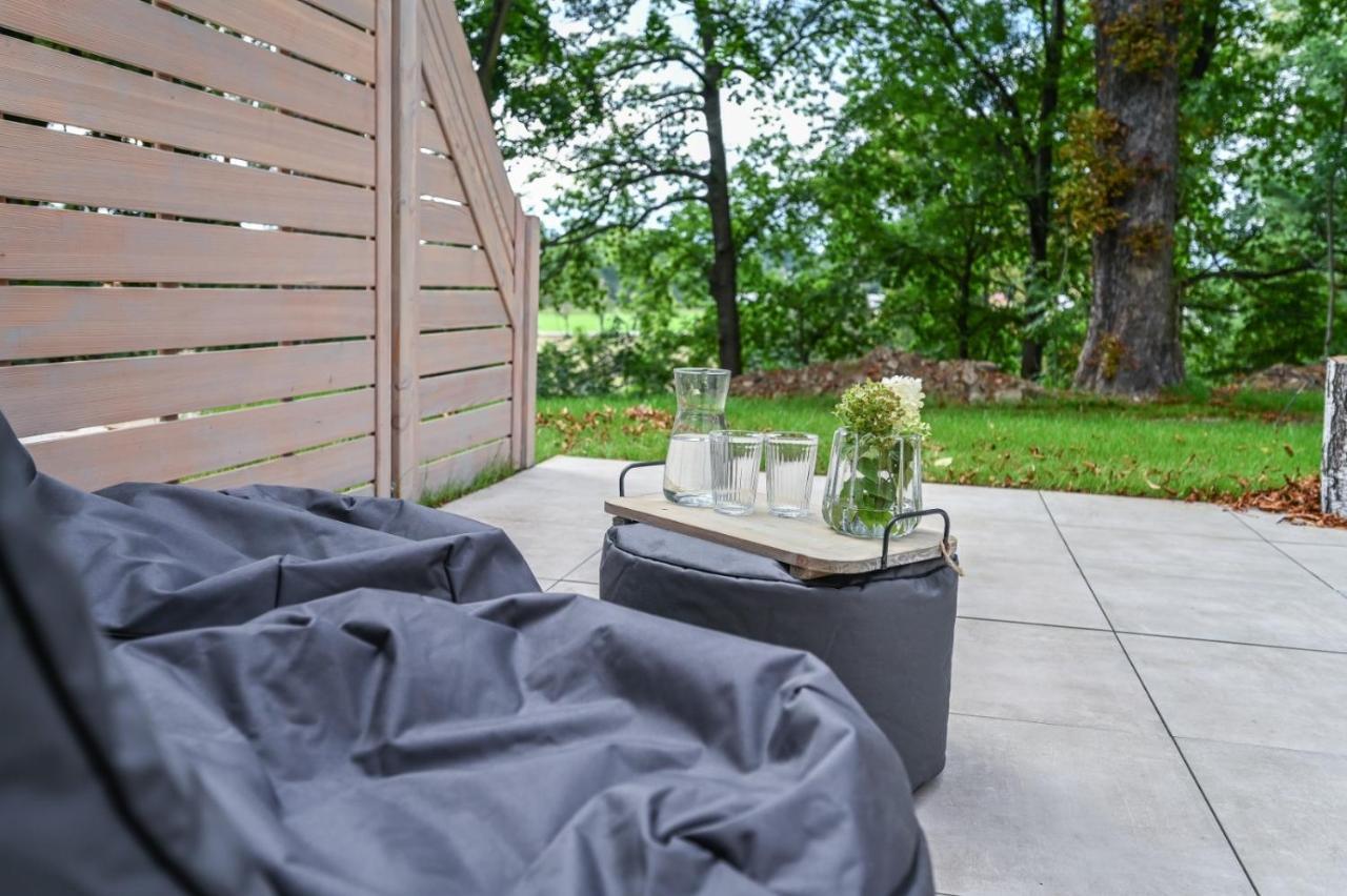 Farmhouse Eckartsberg Im Zittauer Gebirge - Gemuetliche Und Moderne Ferienwohnungen Mit Terrasse 外观 照片